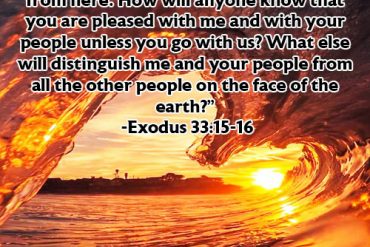 exodus33:15-16